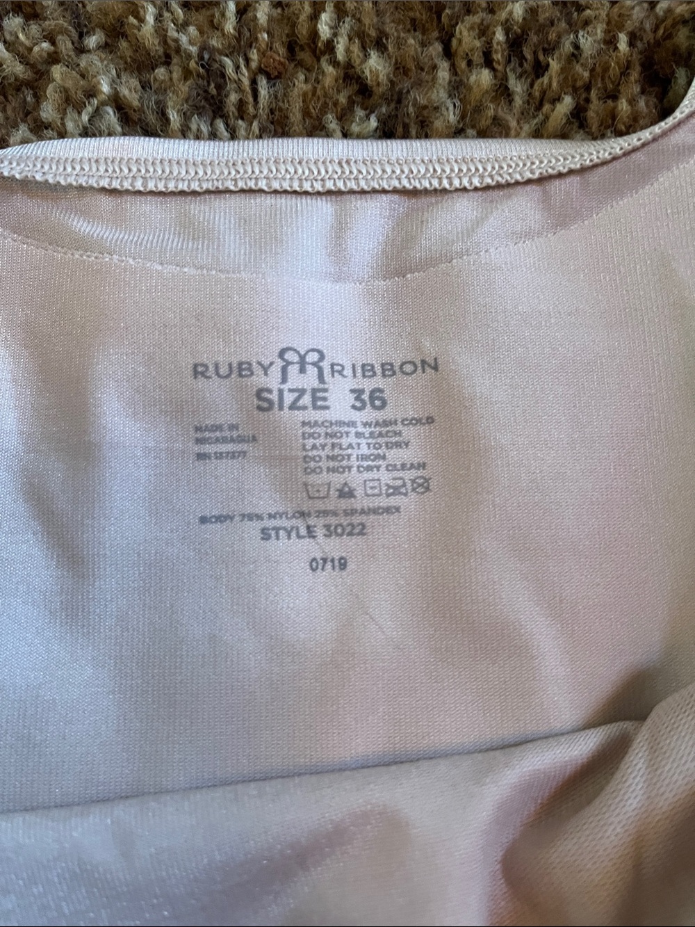 Ruby Ribbon Shaper Camisole - Picture 2 of 3